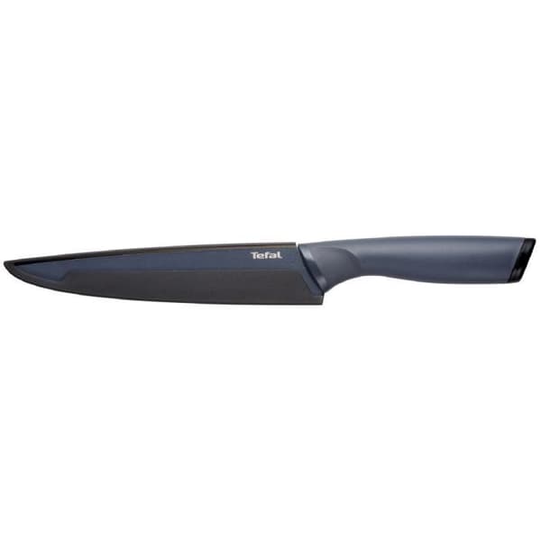 TEFAL FRESH KITCHEN Skivkniv 20 cm svart K1221204 + fodral