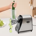 Miniatyrbillede 3 af 5: Elektrisk Grøntsagsskærer, 1000W Kraft, Fleksible Skæremuligheder, Brugervenligt Design