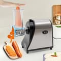 Miniatyrbillede 5 af 5: Elektrisk Grøntsagsskærer, 1000W Kraft, Fleksible Skæremuligheder, Brugervenligt Design