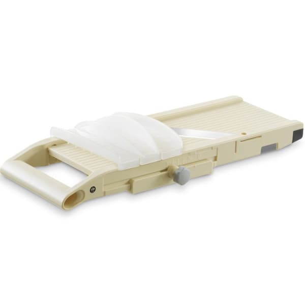 Japansk mandolinskærer til skiver af stolper, 3 udskiftelige Shogun-blade 380 x 158 mm