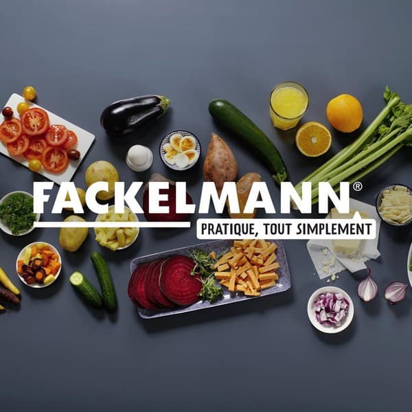 Professionell mandolin - Fackelmann - Justerbar upp till 6 mm - Rostfritt stål - Handskydd ingår