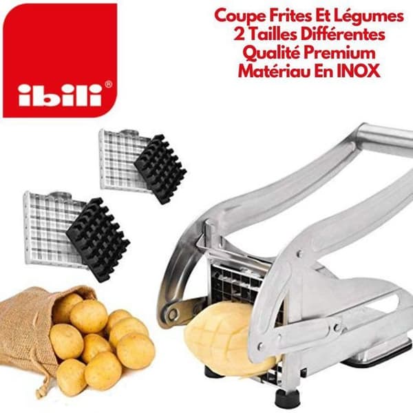 IBILI pommes frites - Rostfritt stål - Med 2 galler