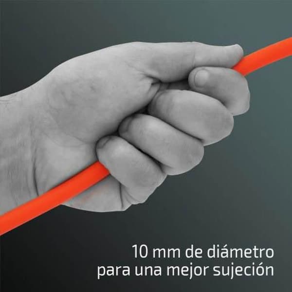 Rund skrapa i polyuretan IBÁÑEZ 1CM X 10M ORANGE FOSFORIT ORANGE