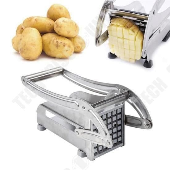 TD® TD® Pommes frites potatisskärare - Matchar precision Samma storlekar - Lätt att använda - Galler - Praktisk - Tillverkad själv