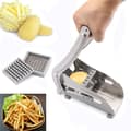 Miniatyrbild 3 av 4: Pommes fritesmaskin - TD®CONFO - Hushålls pommes fritesskärare - Rostfritt stål - 2 galler - Manual