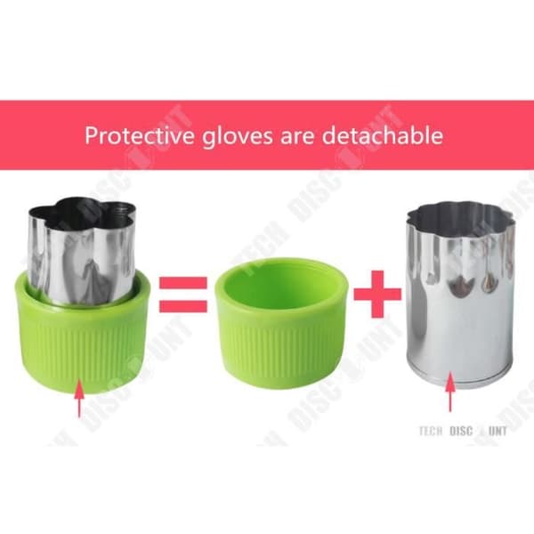 TD® frukt grönsaksskärare multifunktion kök form mönster manuell ananas äpple design tärning potatis skivare skärare
