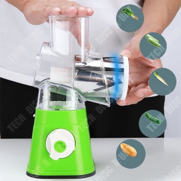 TD® Kök Multifunktion Grönsaksskärare Grönsaksrivjärn Handskärare Stencylinder Hushållsförstörare Manuell Twister
