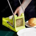 Miniatyrbild 4 av 4: TD® Manuell skivare pommes frites skärare gurka rädisa potatis sallad pommes frites skärmaskin kommersiell hushållspress skärare