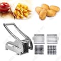 Miniatyrbild 3 av 4: TD® Coupe frites Ménager - 2 galler i Rostfritt Stål, Manuell potatispress (2 galler i Rostfritt Stål)