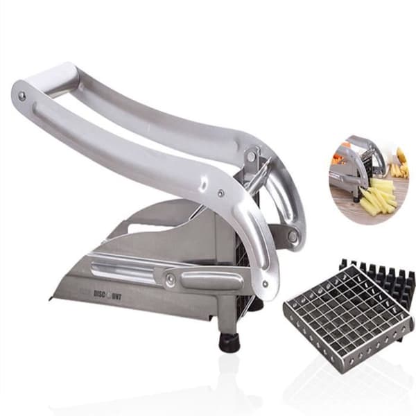 Pommes frites - Rostfritt stål - Multifunktion - 26x10x12,3cm - 757g - Säker och hygienisk
