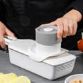 Miniatyrbild 3 av 4: CONFO® Potatisförstörare för hushåll, multifunktionell grönsaksskärare köksartefakt, rädistorkare i rostfritt stål