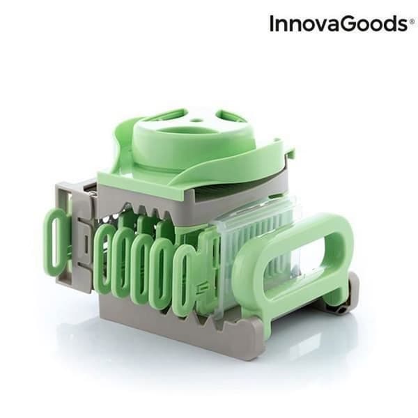 Choppie InnovaGoods 6-i-1 hopfällbart mandolinrivjärn