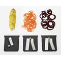 Miniatyrbild 3 av 3: Spiralschneider - Lurch - 10301 - Rostfritt stål - 3 blad - Säkert fixeringssystem
