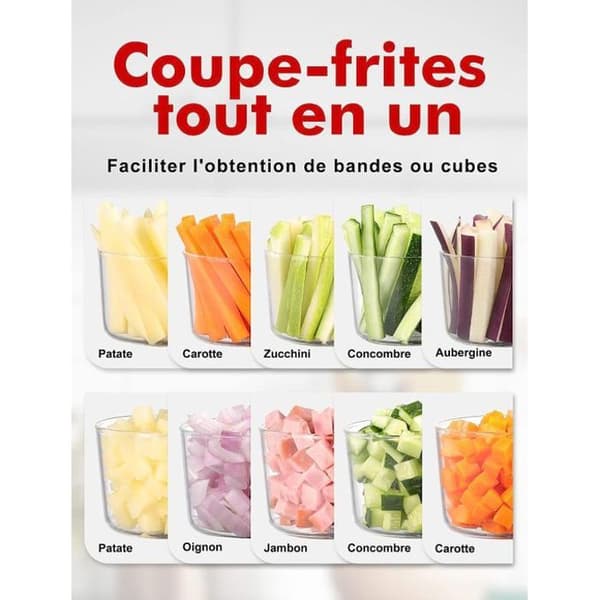 IBILI pommes frites - Rostfritt stål - Med 2 galler