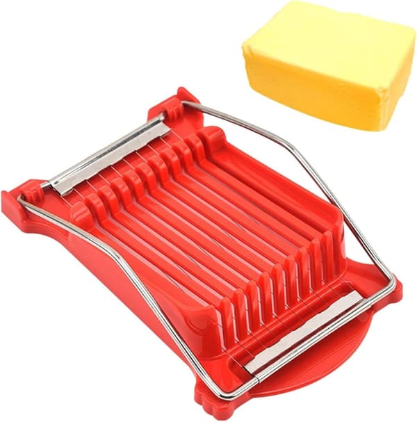 OBOSOE Creative Food Slicer – Æggeskærer og osteskærer i ét – Alsidigt køkkenredskab til hjemmet