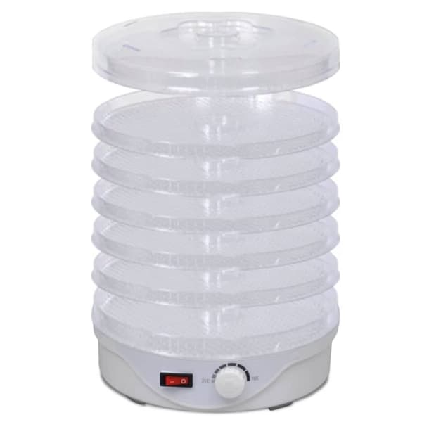 vidaXL Mattork 250 W 6 galler rund