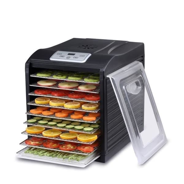 Biochef Arizona 9 Tray Food Dehydrator - genomskinlig dörr, BPA-fri och enzymskyddssystem