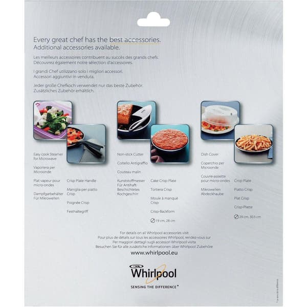 Whirlpool Crispeed -lautanen 25 cm