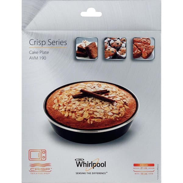 Whirlpool Crispeed tårtform 19cm