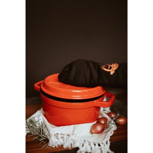 Solinger The Windmill Premium Støbejernsgryde 2,5L Orange/Emalje