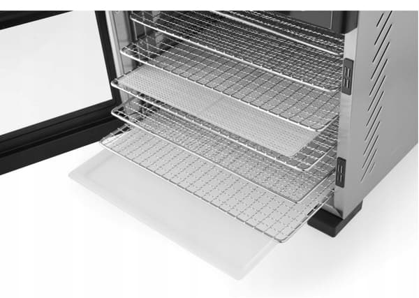 Hendi Profi Line Fødevarestørrer 6 Hylder 650W – Digitalt Panel, Stille Blæser