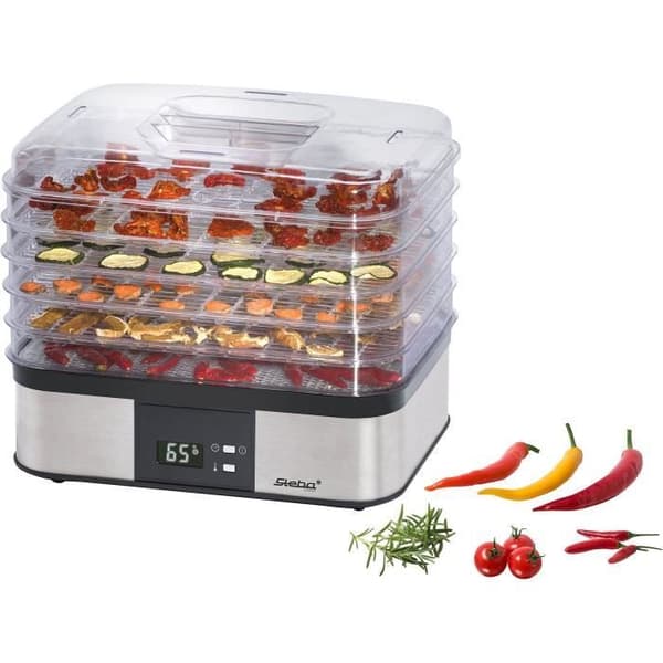Dehydrator - STEBA - 055500 ED5 - 5 steg - Elektronisk temperaturkontroll