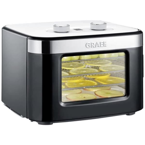 Graef DA2042EU Dehydrator svart, silver