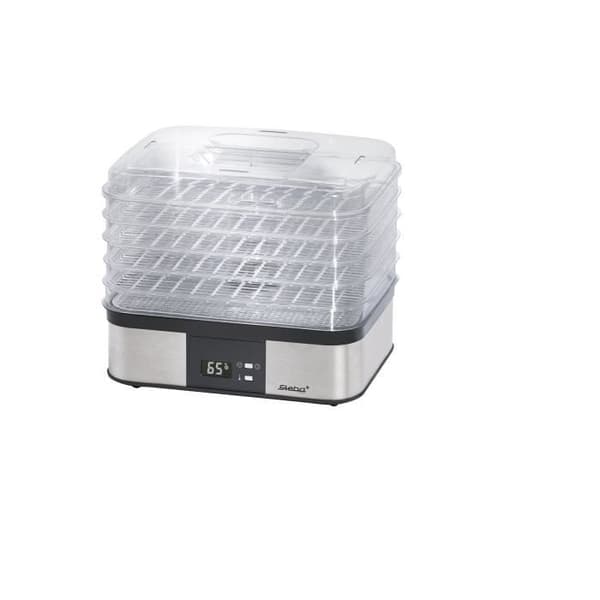 Elektronisk dehydrator 5 nivåer Steba 350 W - 05.55.00 ED 5 - ASIN: B00NEKGEUS - EAN: 4056352328404 - Metallic