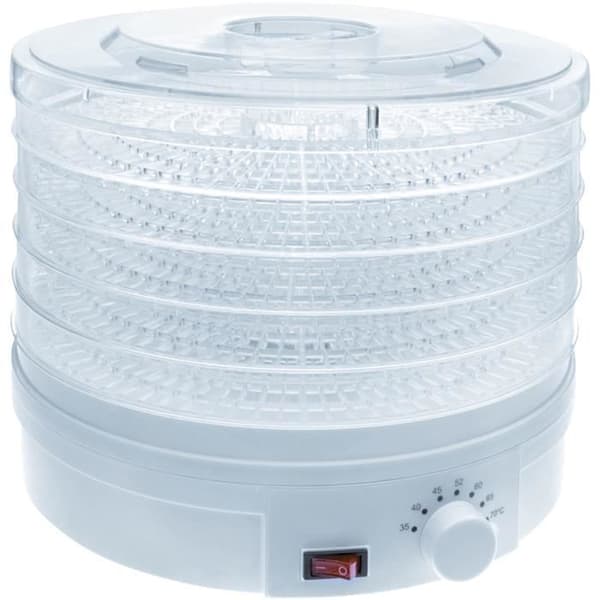 Mattorkare 69123 5 brickor D: 32 cm 2245W - elektrisk - vit