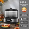 Miniatyrbillede 2 af 2: Maddehydrator, 6 Bakker, Justerbar Temperaturkontrol,EU, 220V, BFD806