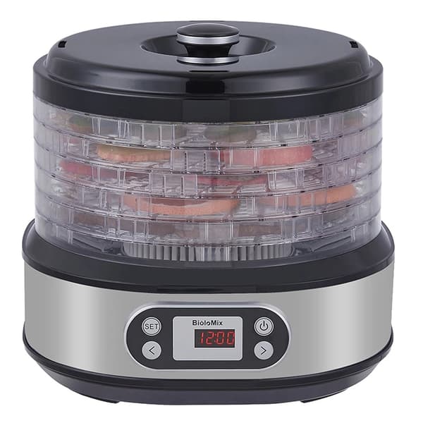 Maddehydrator, Justerbar Timer, Seks Lags Design,EU, BFD806, 220V