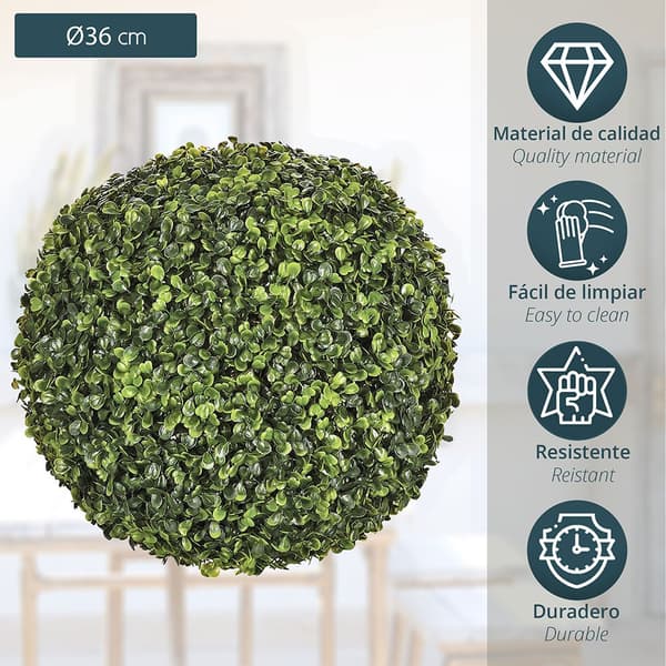 Atmosphera Konstgjord Växt Jj078 36 Cm Deco Green Collection Grönt