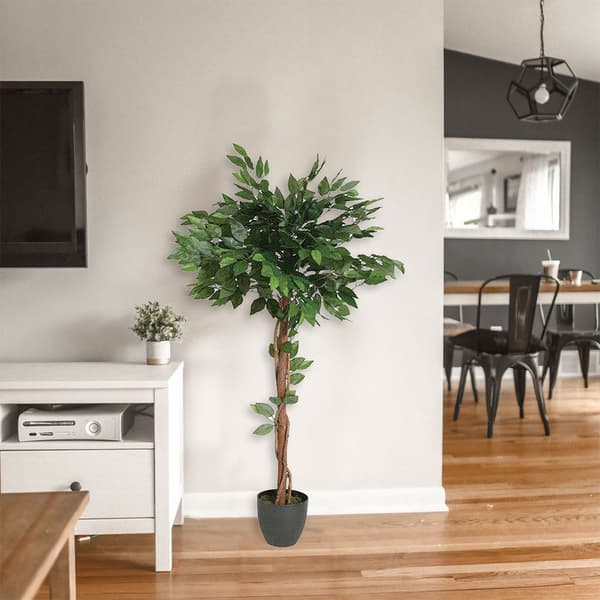 Atmosphera Kunstig Plante Jj080 120 Cm Deco Green Collection Flerfarvet