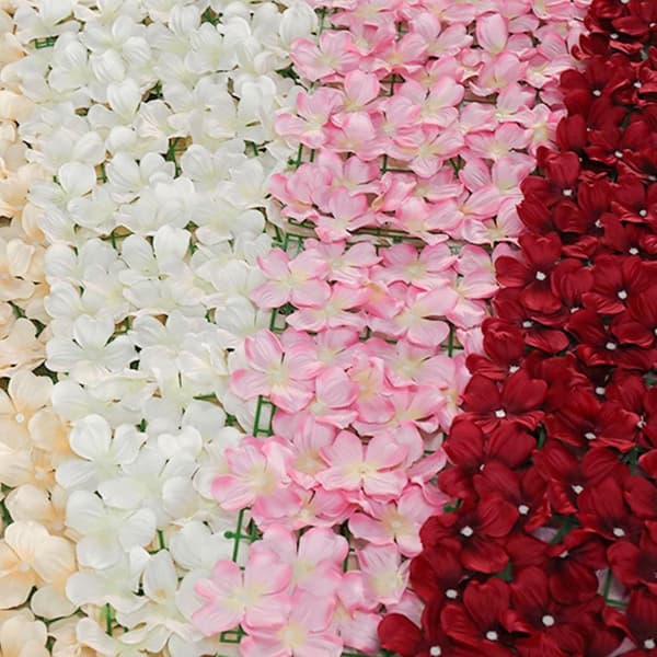 Konstgjort murgröna staket skärmrulle plastblommor konstgjorda häckar paneler rulle trädgårdsstaket balkong insynsskydd utomhus dekorativ