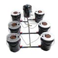 Miniatyrbillede 2 af 2: 7 Plantningsspande, 20L kapacitet, ledningsdrevet elektrisk,sort
