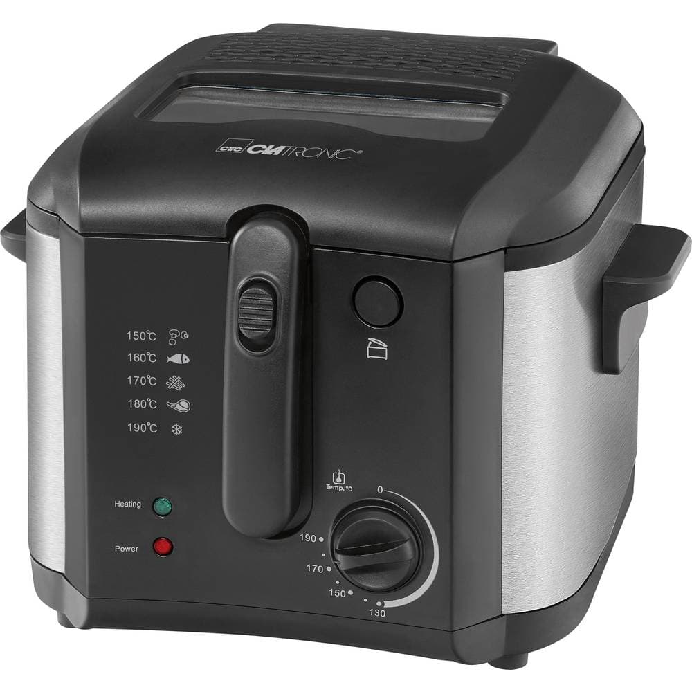 Clatronic FR 3649 Fritös 1600 W Svart