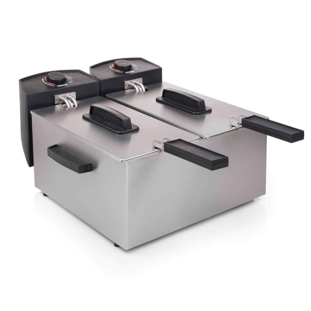 Princess Dubbel fritös 6 L 3600 W silver 183123