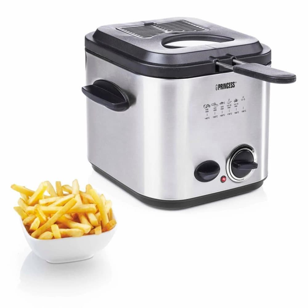 Princess Minifritös och fondue 840 W 1,2 L silver 182611
