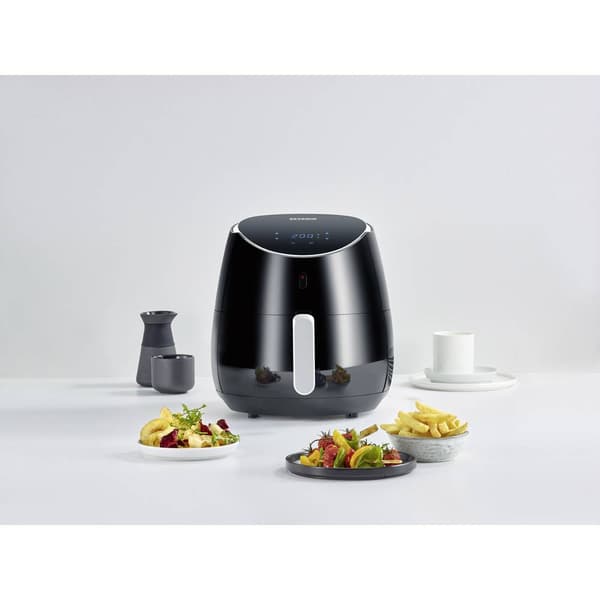 Severin FR 2445 Varmluftsfritös 5 l 2000 W Timerfunktion Svart