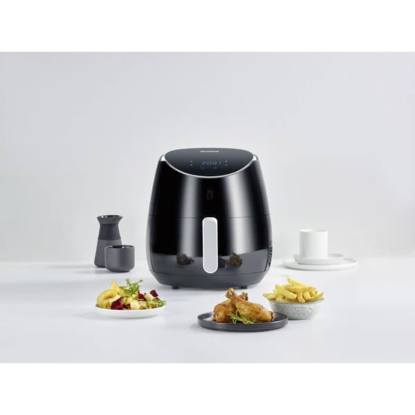 Severin FR 2445 Varmluftsfritös 5 l 2000 W Timerfunktion Svart