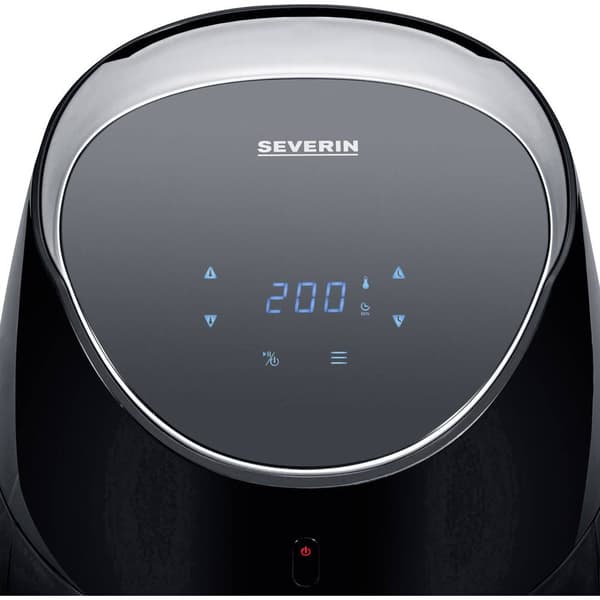 Severin FR 2445 Varmluftsfritös 5 l 2000 W Timerfunktion Svart