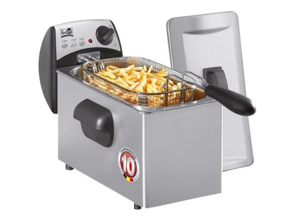FRITEL Starter FR 1355 - Dypsteker - 3 liter - 2.2 kW - rustfritt stål
