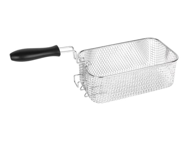 Clatronic 263684, Rasvakeitin, 3 L, Yksi, Musta, Ruostumaton teräs, Rotaatio, Erillinen
