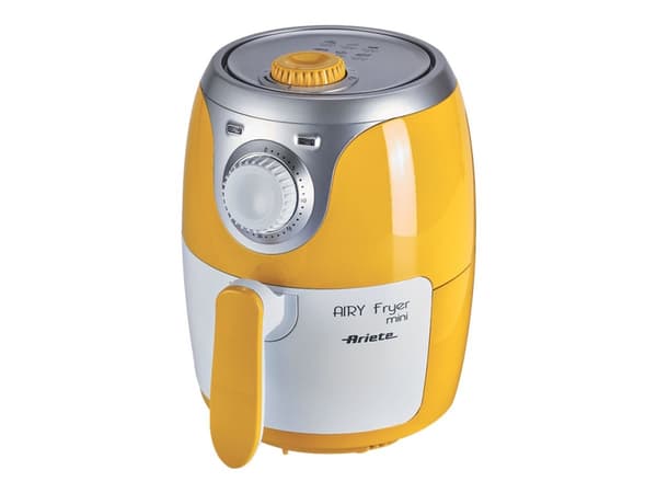 ARIETE 4615 AIR FRYER MINI Silver, Vit, Gul