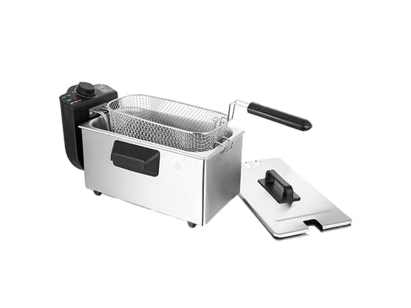 Emerio DF-120482.2 - Dypsteker - 3 liter - 2 kW - svart