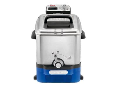 Tefal FR 8040 - deep fryer - Oleoclean Pro Inox & Design, 3,5 L, 1,2 kg, Black / Stainless Steel, 2300 W, 348 mm
