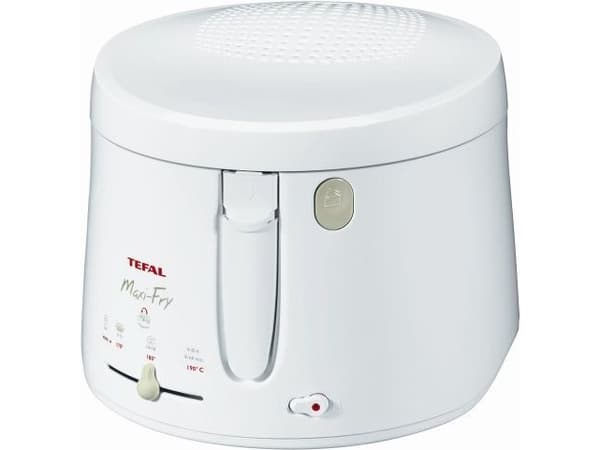 Tefal Maxi Fry, 1 kg, 2,2 L, Enkel, Hvit, 1900 W