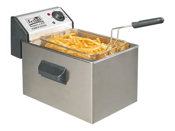 FRITEL Profi 3505 - Dypsteker - 5 liter - 3200 W - grå Rustfritt stål