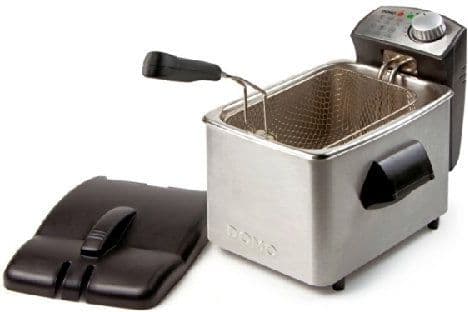 Domo DO458FR, 4 l, Single/enkelt, Sort, Rustfritt stål, 3000 W