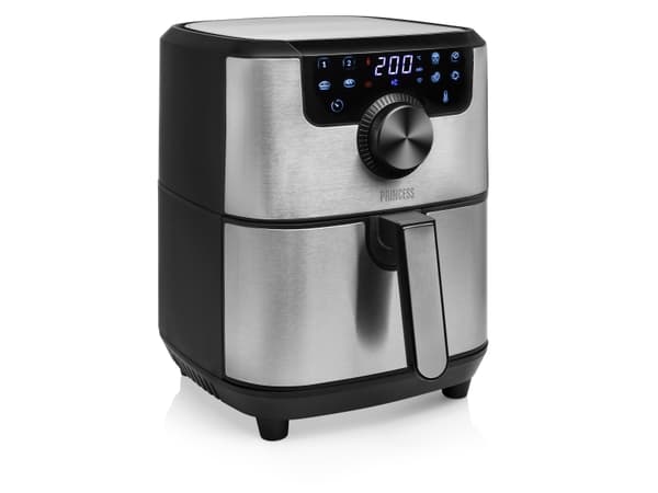Princess 182037 Single 4,5 l Fristående 1500 W Varmluftsfritös Silver